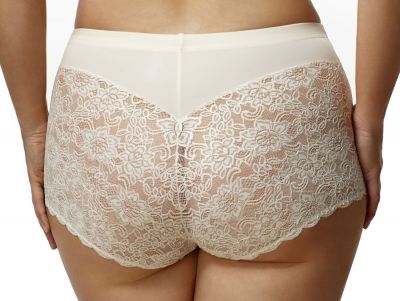  Lace-hipsterhousut luonnonvalkoinen Hipsterhousut pienellä lahkeella M-5XL 3311-IV