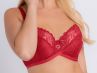 Curvy Kate Lace Daze Balcony -rintaliivit Lipstick Red-thumb Kaarituettu, toppaamaton balconetteliivi 65-100, E-O CK-044-100-LIP