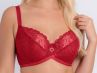 Curvy Kate Lace Daze Balcony -rintaliivit Lipstick Red-thumb Kaarituettu, toppaamaton balconetteliivi 65-100, E-O CK-044-100-LIP