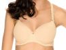 Gaia Lingerie Lace Fantasia Spacer -t-paitarintaliivit Beige-thumb T-paitaliivi, jossa sileät, saumattomat kupit sekä vaihdettavat olkaimet 65-90, D-J BS-35-BEZ-SP2