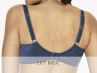 Gaia Lingerie Lily Semi Soft -rintaliivit Dark Turquoise-thumb Kaarituettu, puolitopattu 70-105, D-L BS-1064-TUR-SS3/SSMX5