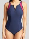 Panache Swimwear Limitless Balconnet -uimapuku Navy Orchid-thumb Kaarituettu kokouimapuku sporttisella värityksellä 65-85, D-K SW1600-NAOR