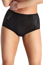 Linda High Waist -alushousut Black