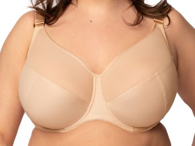 Nessa Linda Soft Full Cup -rintaliivit Beige Kaarituettu, toppaamaton täyskuppiliivi. 60-100, D-T N515-BEZ