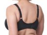 Plaisir Lingerie Lisa Soft Full Cup -rintaliivit Black-thumb Kaarituettu, toppaamaton, joustopitsinen täyskuppiliivi. 80-110, D-I 1125-1/BLK