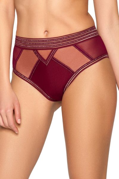 Novika by Ava Lou Lou -alushousut Wine  M-3XL LOU-BRI-WIE