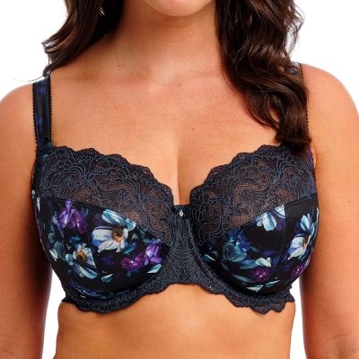 Fantasie Lucia UW Soft Side Support -rintaliivit Midnight Kokokuppinen, toppaamaton ja kaarituettu. 65-95, D-M FL101501-MIH