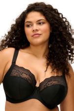 Lucie UW Stretch Plunge -rintaliivit - Jet Black