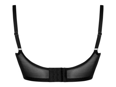 Curvy Kate Lucky Star Plunge -rintaliivit Black Wetlook Kaarituettu, edestä matalampi toppaamaton liivi 70-90, E-M CK-031-101-BLK