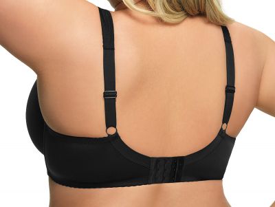 Gorsenia Luisse Soft Comfort -rintaliivit Black Kaarituettu, toppaamaton kokokuppinen liivi 65-115, D-P K441-CZA