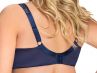 Gorsenia Luisse Soft Comfort -rintaliivit Navy-thumb Kaarituettu, toppaamaton kokokuppinen liivi 65-115, D-P K441-GRA