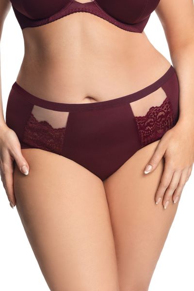 Gorsenia Luisse-alushousut Burgundy  M/38 - 4XL/48 K442-BUY