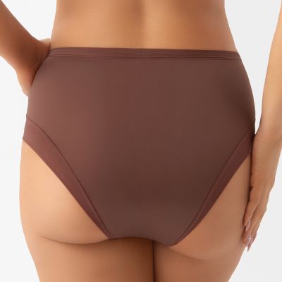 Gorsenia Luisse Mesh -alushousut - Chocolate  L/40 - 4XL/48 K442/1-CHO
