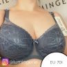 Nessa Abbi Padded -rintaliivit harmaa-thumb Kaarituettu, topattu 60-95, D-M N001-502-GREY