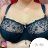 Gaia Lingerie Lily Semi Soft -rintaliivit Dark Turquoise-thumb Kaarituettu, puolitopattu 70-105, D-L BS-1064-TUR-SS3/SSMX5