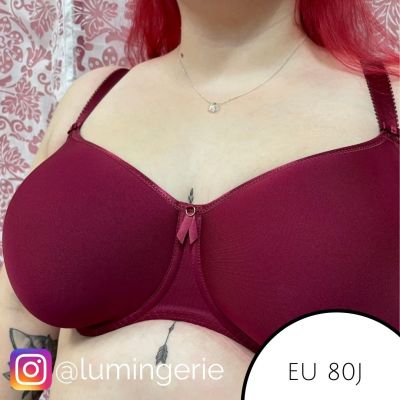 Fantasie Rebecca Essentials UW Moulded-t-paitarintaliivit Berry Kokokuppinen, kaarituettu liivi, jossa sileät muotoonprässätyt kupit 65-90, D-K FL101310-BEY