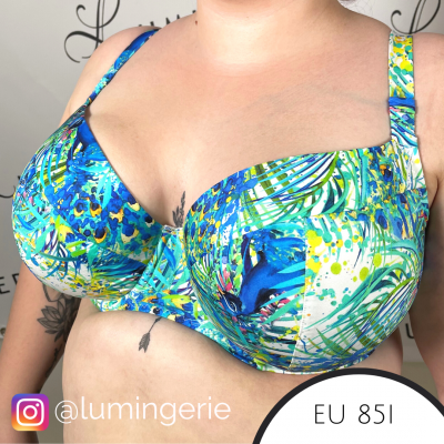  Tropical Vibes Full Cup -bikiniliivit Blue Bird  65-95, D-L AN-235-BBFC