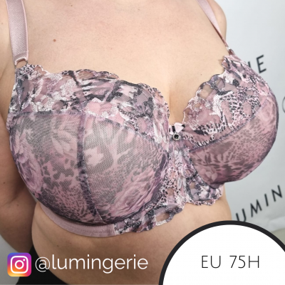 Ava Zoe Full Cup -rintaliivit Pink Mix Kaarituettu, topattu lähes täyskuppinen liivi 65-100, D-L AV-1987-PIX