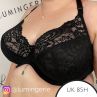 Cleo by Panache Addison Soft Plunge -rintaliivit Noir-thumb Kaarituettu, pehmeäkuppinen plungeliivi 65-85, D-J 10616-NOIR