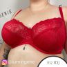 Curvy Kate Lace Daze Balcony -rintaliivit Lipstick Red-thumb Kaarituettu, toppaamaton balconetteliivi 65-100, E-O CK-044-100-LIP