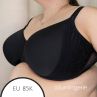 Elomi Nerina UW Stretch Plunge -rintaliivit Black-thumb Kaarituettu, kokokuppinen ja toppaamaton plunge-liivi sileällä joustopitsillä. 70-100, E-N EL302734-BLK