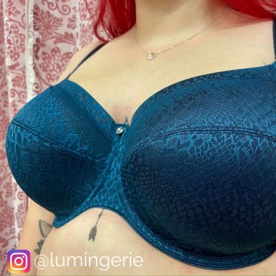 Fantasie Envisage Soft Side Support -rintaliivit Deep Ocean Kokokuppinen, toppaamaton ja kaarituettu 65-90, D-L FL6911-DON