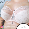 Gaia Lingerie Leta Semi Soft -rintaliivit Light Rose Pink-thumb Kaarituettu, puolitopattu 65-105, D-L BS-1106-ROZ