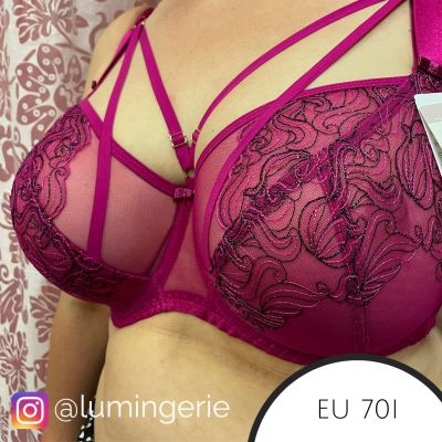 Gorsenia Holly Soft -rintaliivit Fuchsia Pink Kaarituettu, toppaamaton 65-100, D-M K713