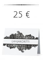 Lahjakortti 25 €