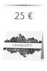 Lahjakortti 25 €-thumb