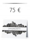 Lahjakortti 75 €-thumb