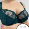 Nessa Selena Soft -rintaliivit Pine Green-thumb Kaarituettu, toppaamaton 65-110, E-R N-500-GRN