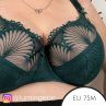 Nessa Selena Soft -rintaliivit Pine Green-thumb Kaarituettu, toppaamaton 65-110, E-R N-500-GRN