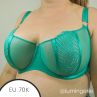 Scantilly by Curvy Kate Authority Soft Balcony -rintaliivit Blue Lagoon-thumb Kaarituettu, toppaamaton balconette 65-85, E-L ST-019-100-BLG