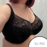 Sculptresse by Panache Dream Comfort UW Full Cup -rintaliivit - Black-thumb Kaarituettu ja toppaamaton täyskuppinen liivi. 75-105, E-O 11505-BLK