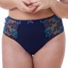 Plaisir Lingerie Lush-midialushousut - Bella Blue-thumb Midihousut upeilla kirjailluilla meshpaneeleilla. 40-48 41636-38/BEL