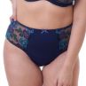 Plaisir Lingerie Lush-midialushousut - Bella Blue-thumb Midihousut upeilla kirjailluilla meshpaneeleilla. 40-48 41636-38/BEL