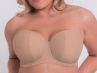 Curvy Kate Luxe *updated* olkaimettomat/multiway-rintaliivit Latte-thumb Kaarituettu, kevyesti topattu olkaimeton/multiwayliivi. 65-90 D-M CK2601-LAT