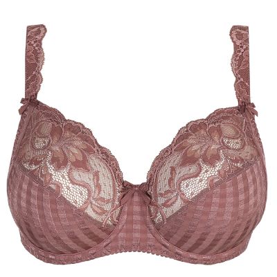 PrimaDonna Madison UW Full Cup -rintaliivit Satin Taupe Kaarituettu, toppaamaton täyskuppinen liivi 70-100, D-I 01621-20/21-SAT