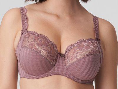 PrimaDonna Madison UW Full Cup -rintaliivit Satin Taupe Kaarituettu, toppaamaton täyskuppinen liivi 70-100, D-I 01621-20/21-SAT