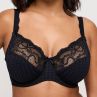 Primadonna Madison UW Full Cup -rintaliivit Black-thumb Kaarituettu, toppaamaton täyskuppinen liivi 70-100, D-I 01621-20/21-ZWA