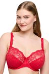 Primadonna Madison UW Full Cup -rintaliivit Scarlet-thumb Kaarituettu, toppaamaton täyskuppinen liivi 70-100, D-I 01621-20/21-SCA