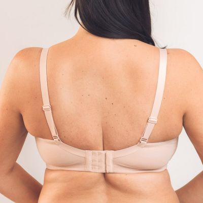 Royce Lingerie Maisie-t-paitaliivit kaarituettomat Blush Kaaritueton, täyskuppinen t-paitaliivi proteesitaskuilla. 65-90, D-G 1091-BLH