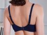 Royce Lingerie Maisie-t-paitaliivit kaarituettomat Navy-thumb Kaaritueton, lähes täyskuppinen t-paitaliivi proteesitaskuilla 65-90, D-G 1091-NAY