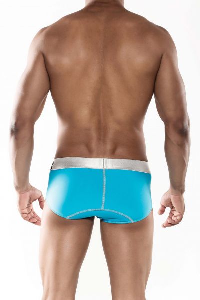 MaleBasics Performance brief turkoosi MBM03 Brief 78% Nylon, 22% Spandex<br> S-XL MBM03