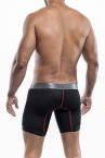 MaleBasics Performance Titanium+ urheilubokserit musta MBP01-thumb Bokserit 9 tuuman lahkeella 78% Nylon, 22% Spandex<br> S-XL MBP01
