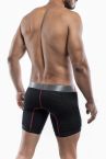 MaleBasics Performance Titanium+ urheilubokserit musta MBP01-thumb Bokserit 9 tuuman lahkeella 78% Nylon, 22% Spandex<br> S-XL MBP01