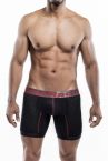MaleBasics Performance Titanium+ urheilubokserit musta MBP01-thumb Bokserit 9 tuuman lahkeella 78% Nylon, 22% Spandex<br> S-XL MBP01