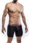 MaleBasics Performance Titanium+ urheilubokserit musta MBP01-thumb Bokserit 9 tuuman lahkeella 78% Nylon, 22% Spandex<br> S-XL MBP01