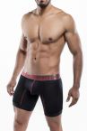 MaleBasics Performance Titanium+ urheilubokserit musta MBP01-thumb Bokserit 9 tuuman lahkeella 78% Nylon, 22% Spandex<br> S-XL MBP01